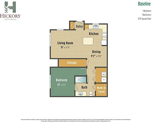Floor plan Baseline
