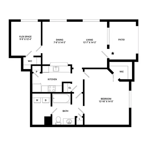 Floor plan Greenwich- Den
