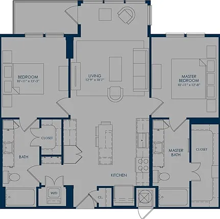 B3: 2bed 2bath B3: 2bed 2bath
