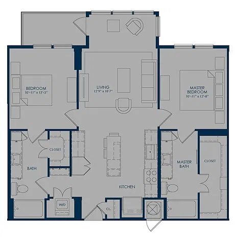 Floor plan B3