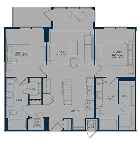 Floor plan B3
