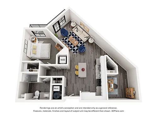Floor plan Lantern Bay - B1.H