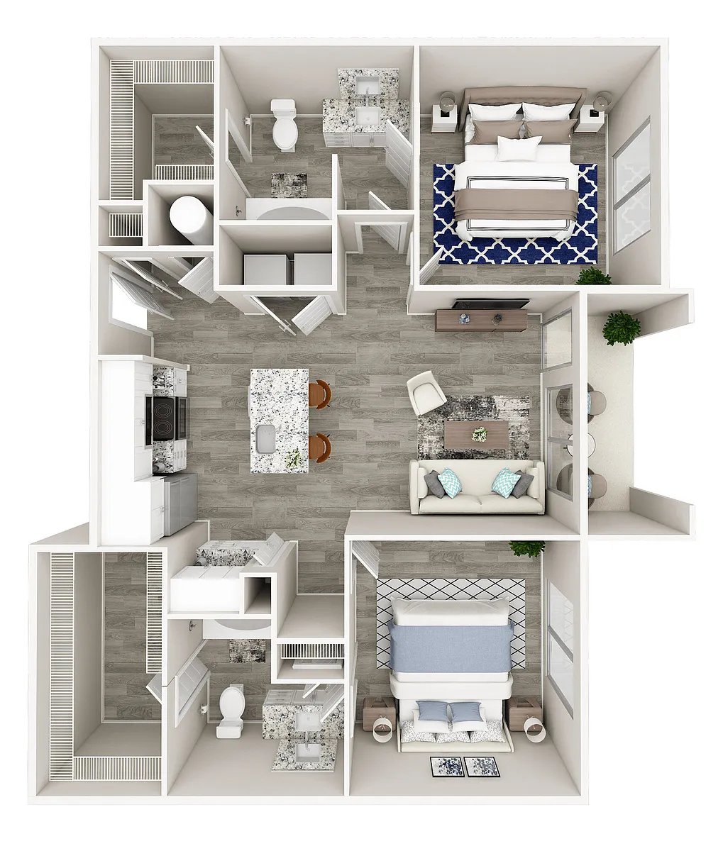 Floor plan B1