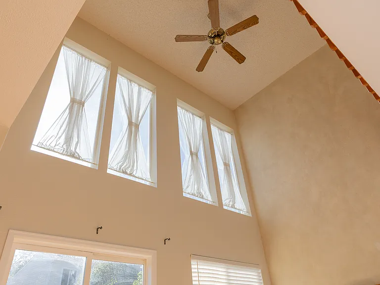 Vaulted Ceiling, Picture Windows