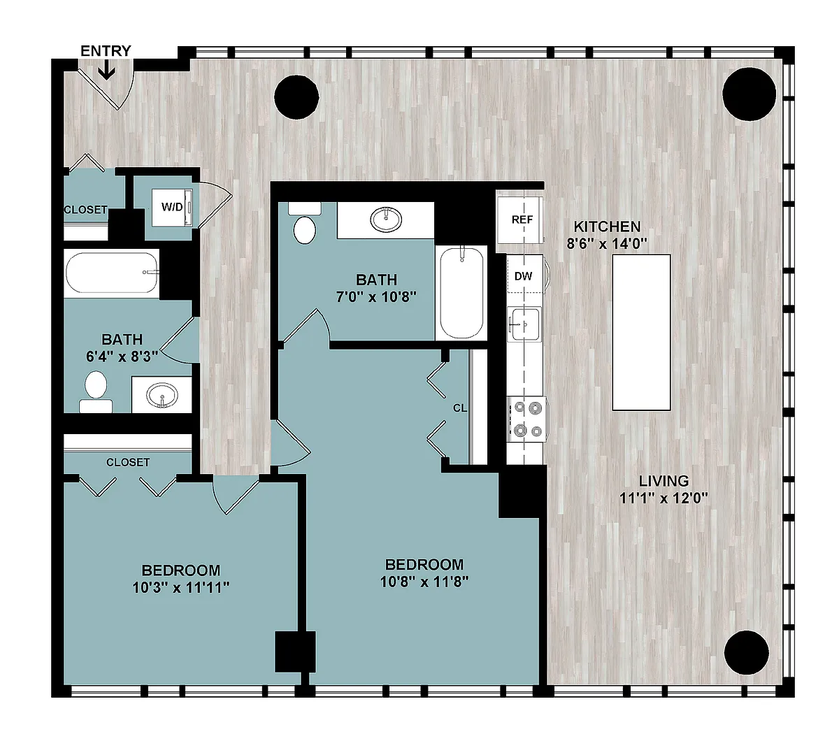 Floor plan C7