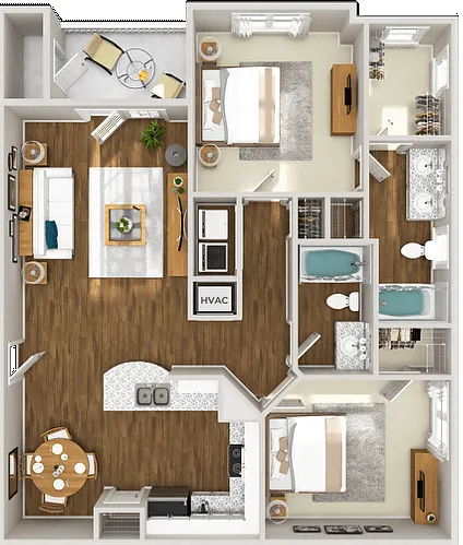 Floor plan The Bullock