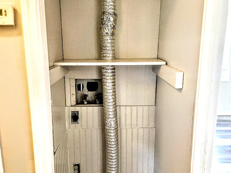 Washer and dryer connection