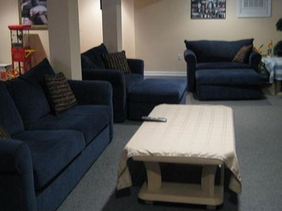 Basement family room
