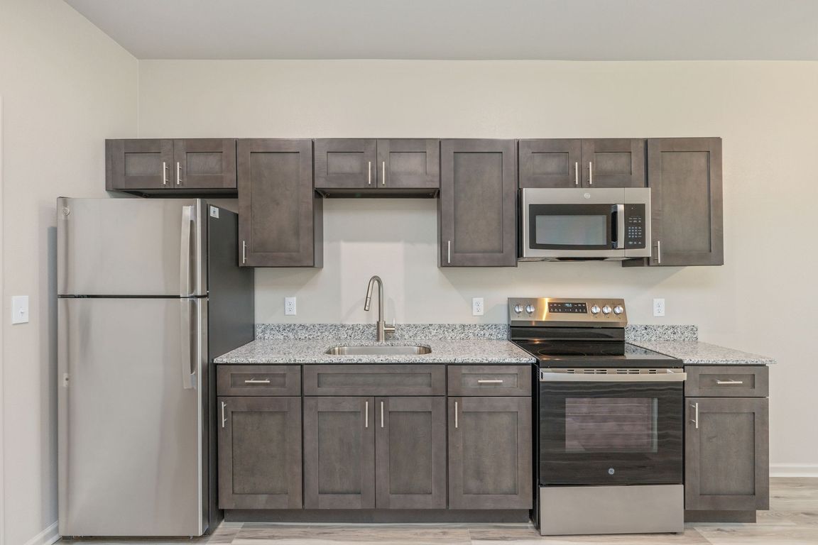 A modern, functional kitchen designed for everyday convenience.