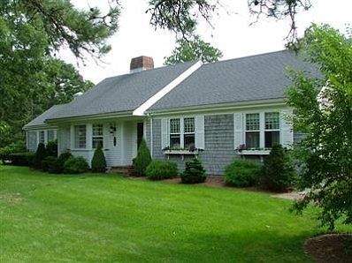 A classic stepped roof Cape style ranch that's set north of 6A on a large, well landscaped corner lot in beautiful Pheasant Cove. The architectural shingle roof is brand new.