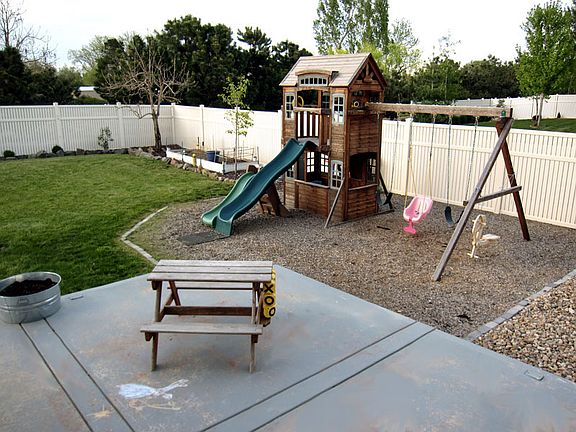 Backyard Swing Set