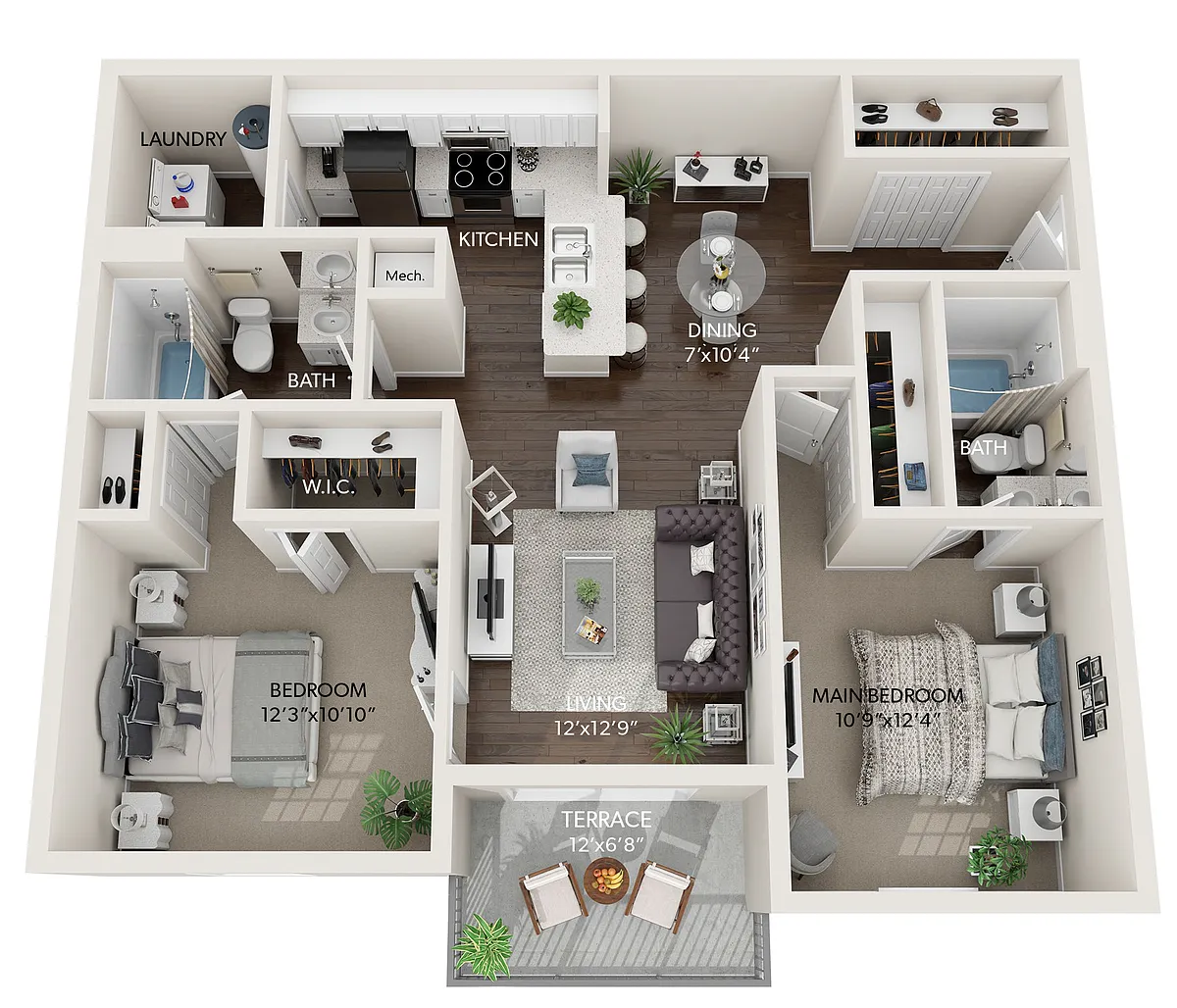 Floor plan The Willow