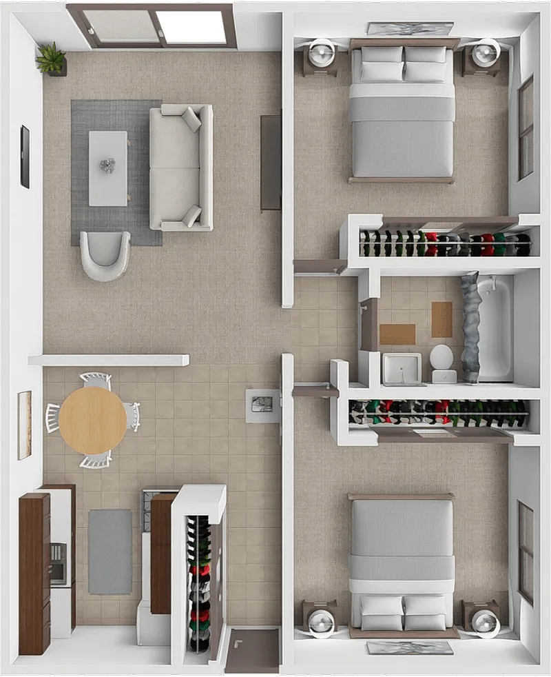Floor plan Sunflower