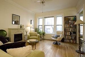 living area, long view