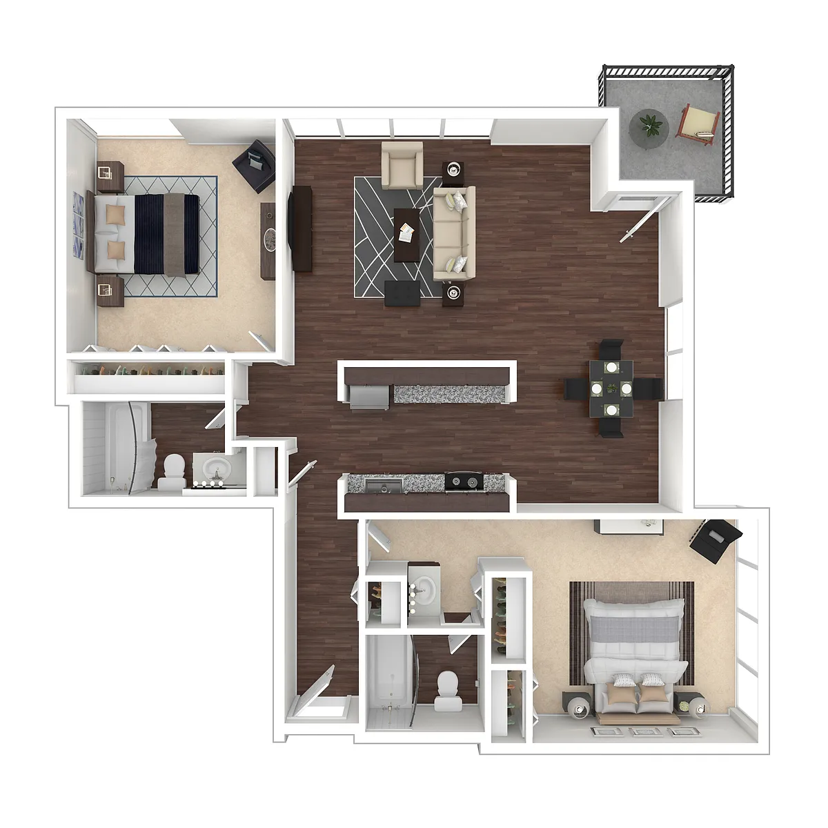 Floor plan B1