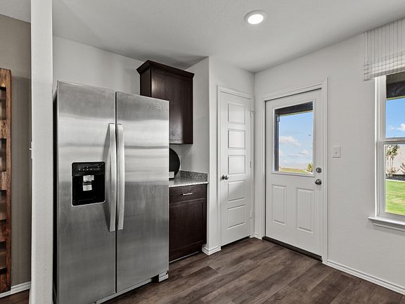 Back Patio off Kitchen, per plan