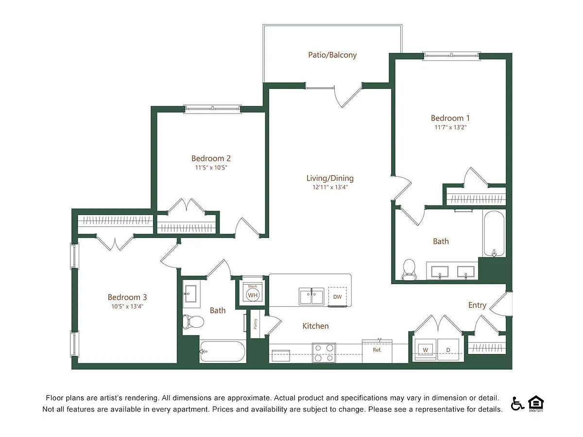 Floor plan C1