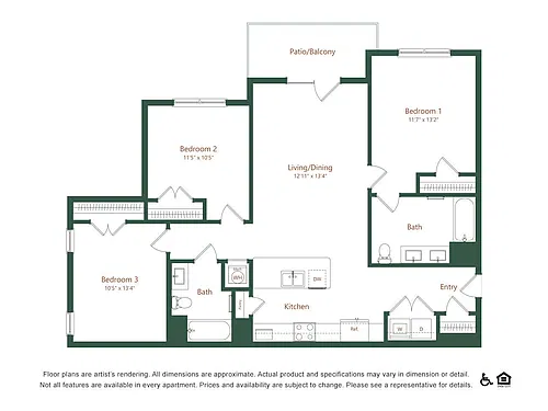 Floor plan C1