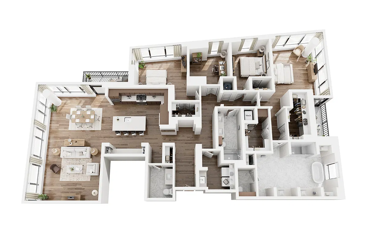 Floor plan PH07