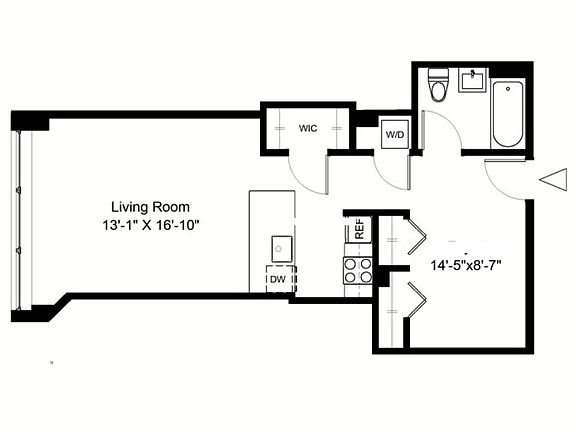 2nd image of 321 W 37th St APT 4C