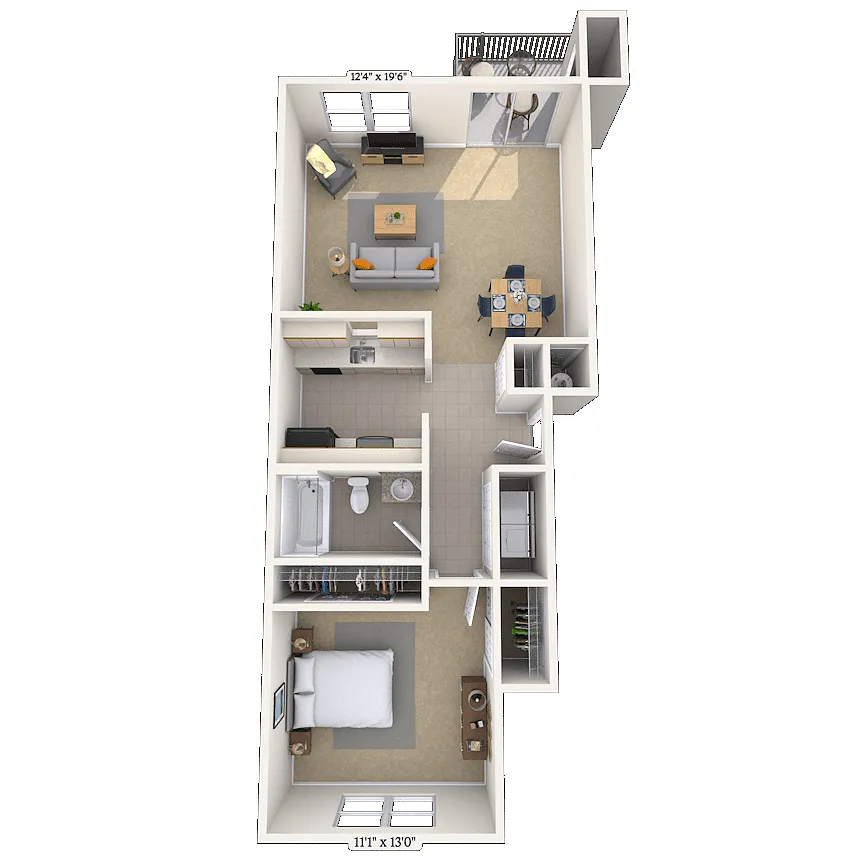 Floor plan The Jefferson