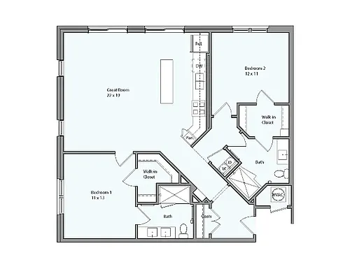 Floor plan Dahlia