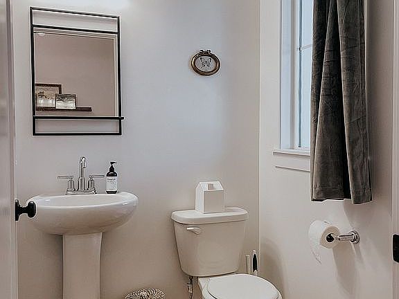 Powder bathroom