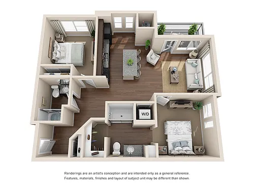 Floor plan B2A