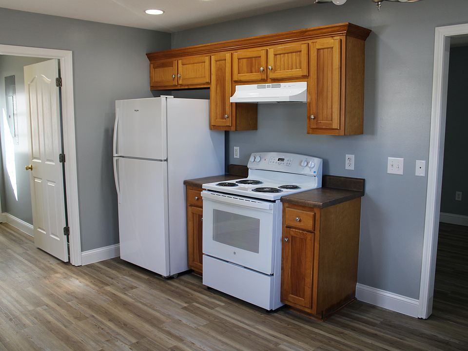 Kitchen with new flooring
