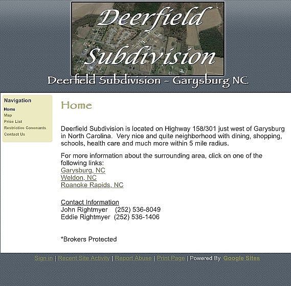 1st image of Deerfield Subdivision #3