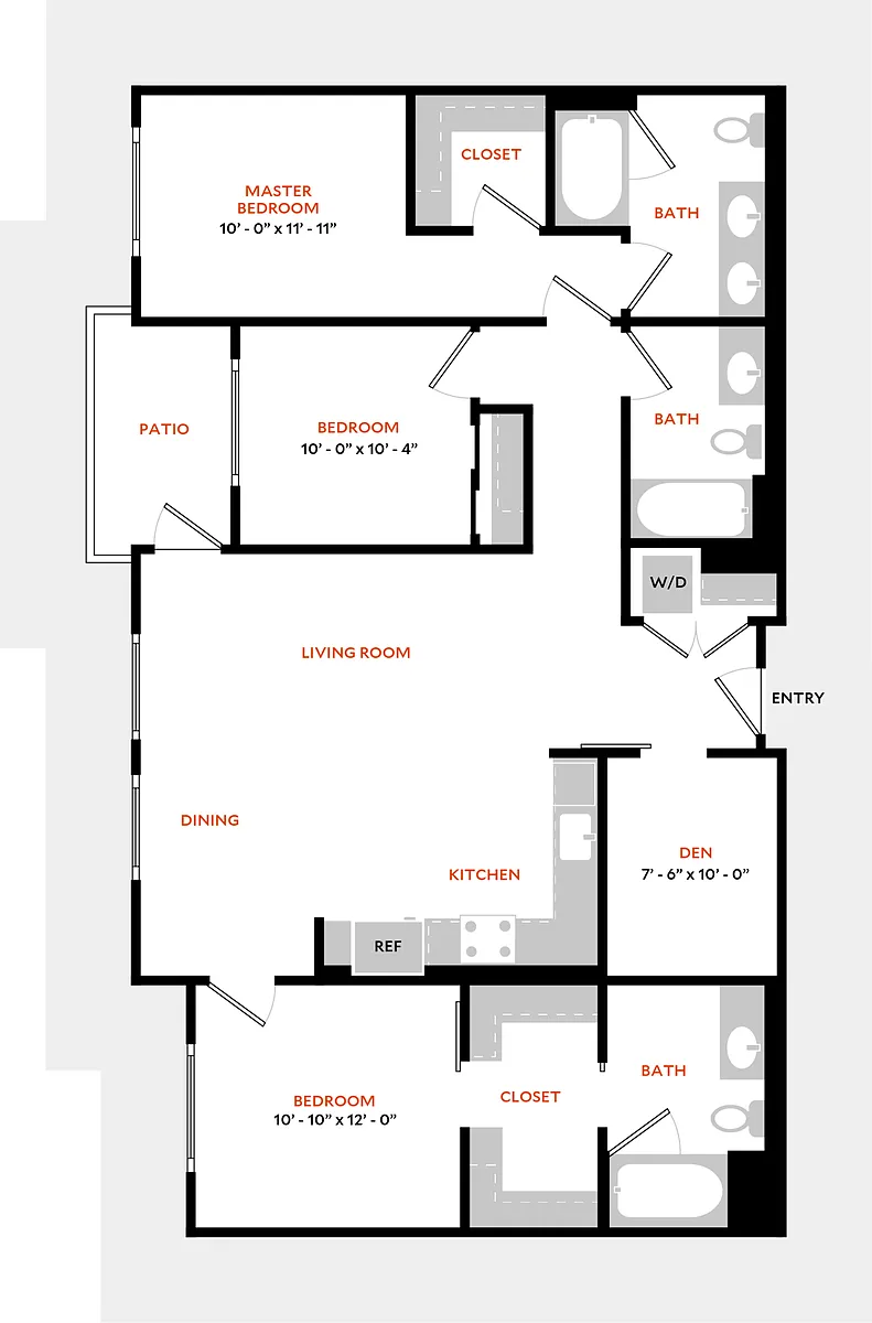 Floor plan Plan 3G