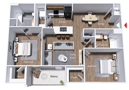 Floor plan Skye