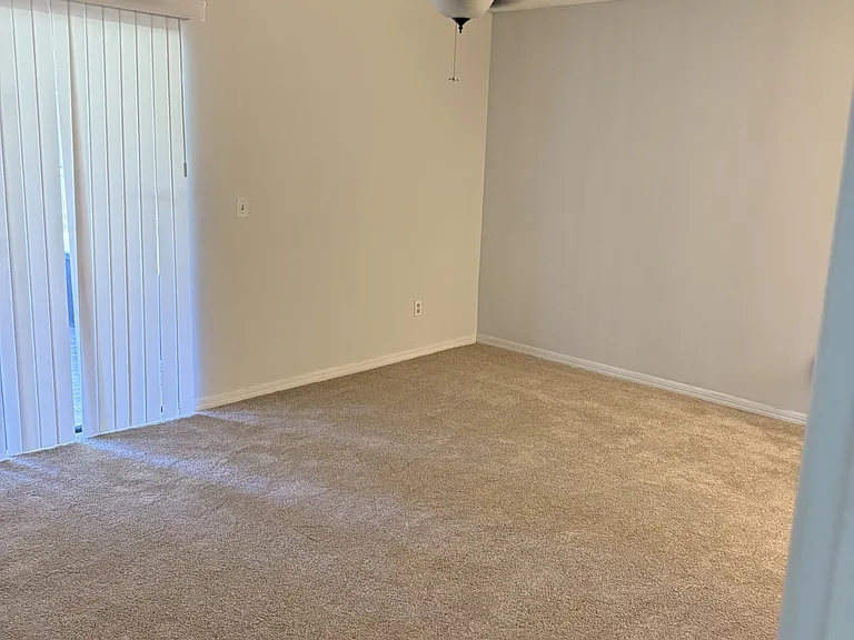 Primary Bedroom with New carpet and padding