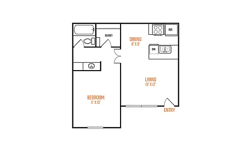 Floor plan A3 Renovated