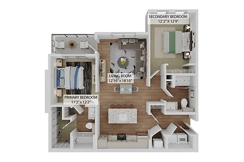 Floor plan The Luxe Plus
