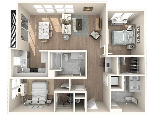 Floor plan B13