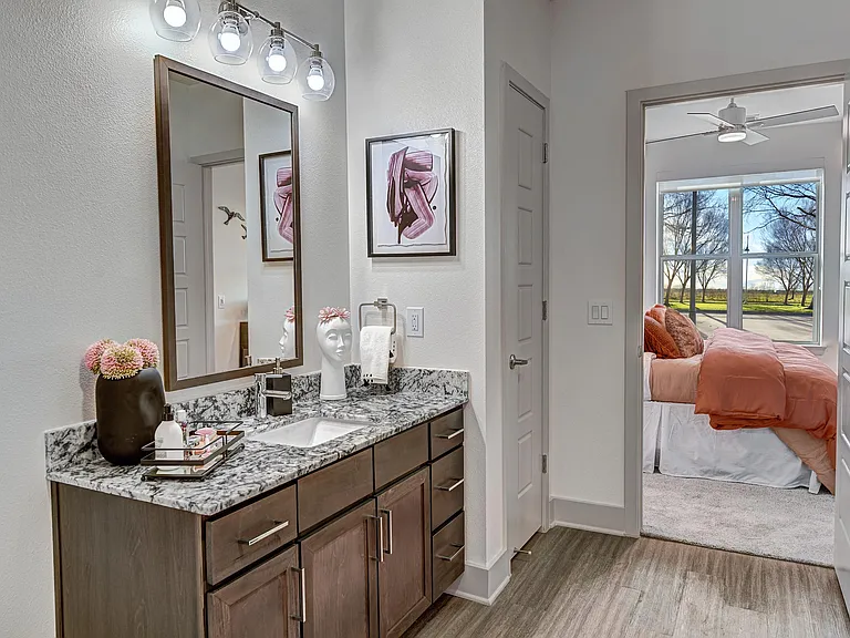 Bathroom with Granite Countertops