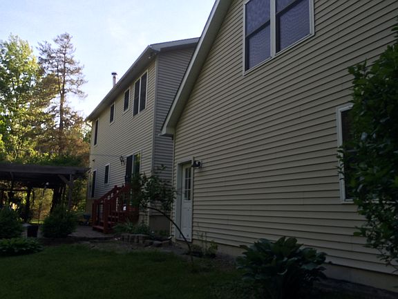 back of house and patio