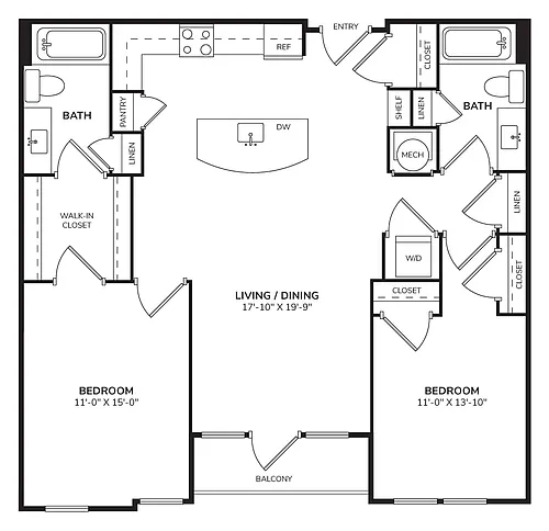 Floor plan B9