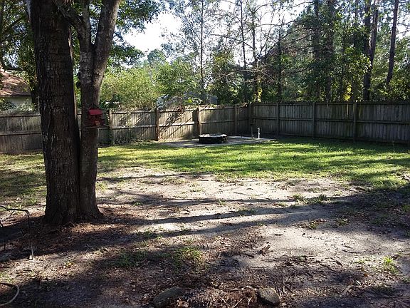 Back yard (fenced)
