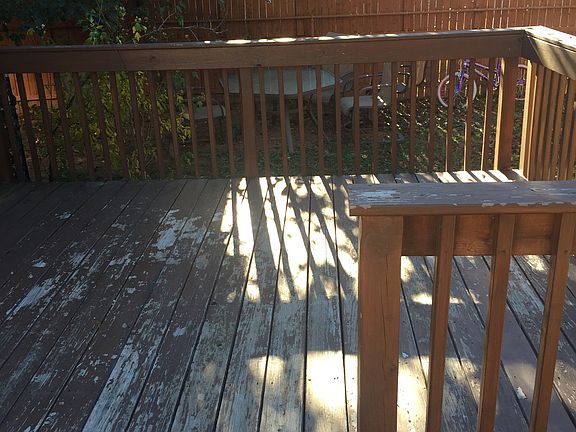 Back deck