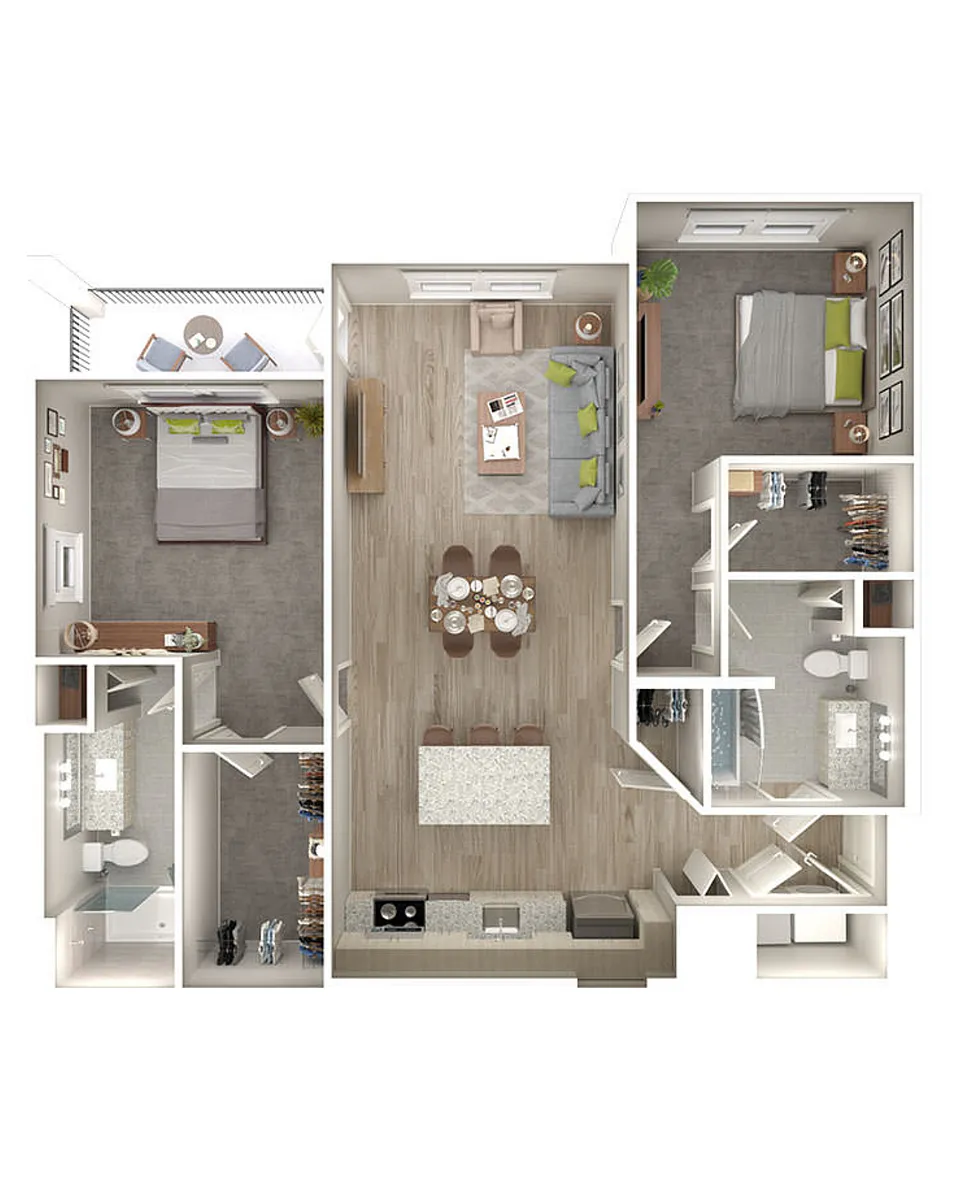 Floor plan B2-LL