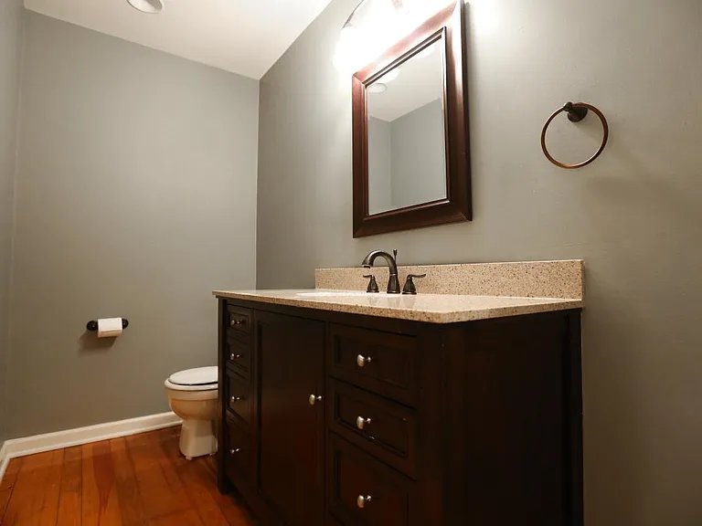 Down stairs powder room