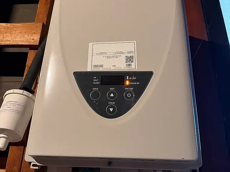 tankless water heater