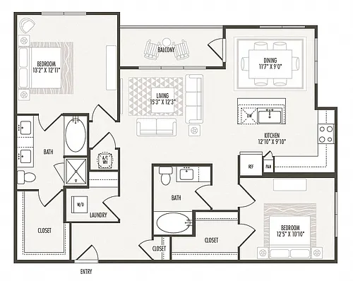 Floor plan B2