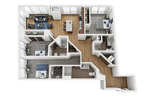 Floor plan C1