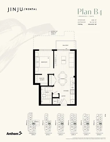 Floor plan 601