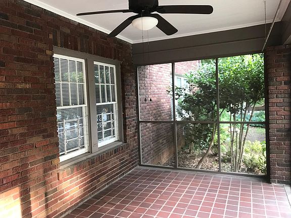 Screened front porch