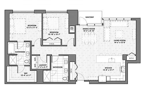 Floor plan PH-C4
