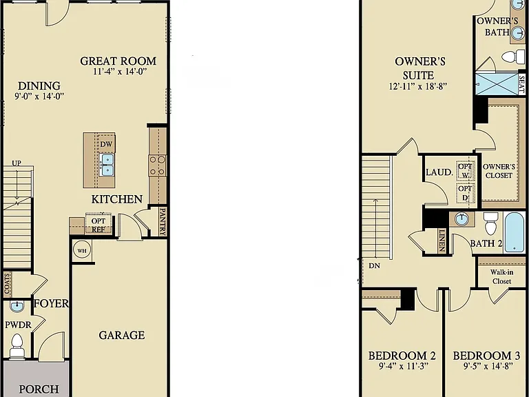 Floor Plan (inverted)